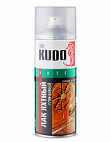 KUDO KU-9003 Лак яхтный универсальный глянцевый 520мл 1/12шт